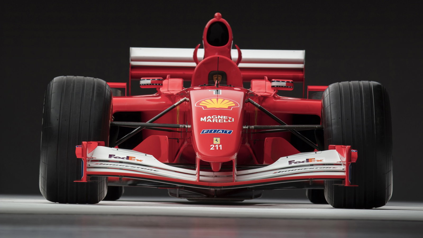 Ferrari F2001 - front